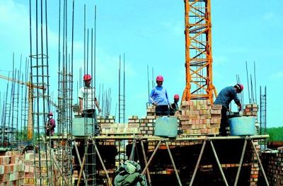 滩区迁建施工忙，安居工程筑新家